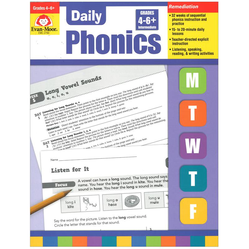 DAILY PHONICS PRACTICE GR 4-6. Picture 1