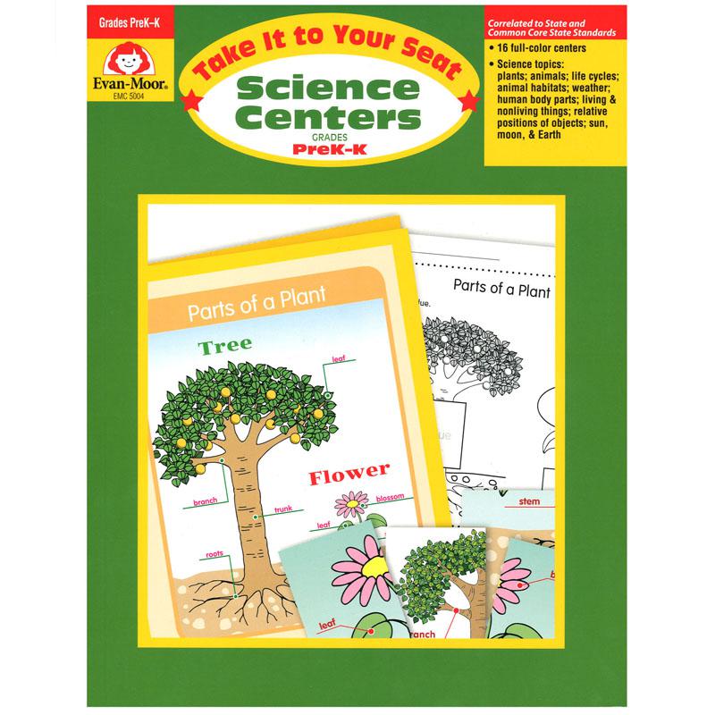 Take It to Your Seat Science Centers Book, Grades PreK-K. Picture 1