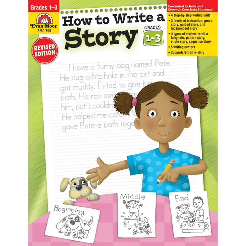 HOW TO WRITE A STORY GR 1-3. Picture 1