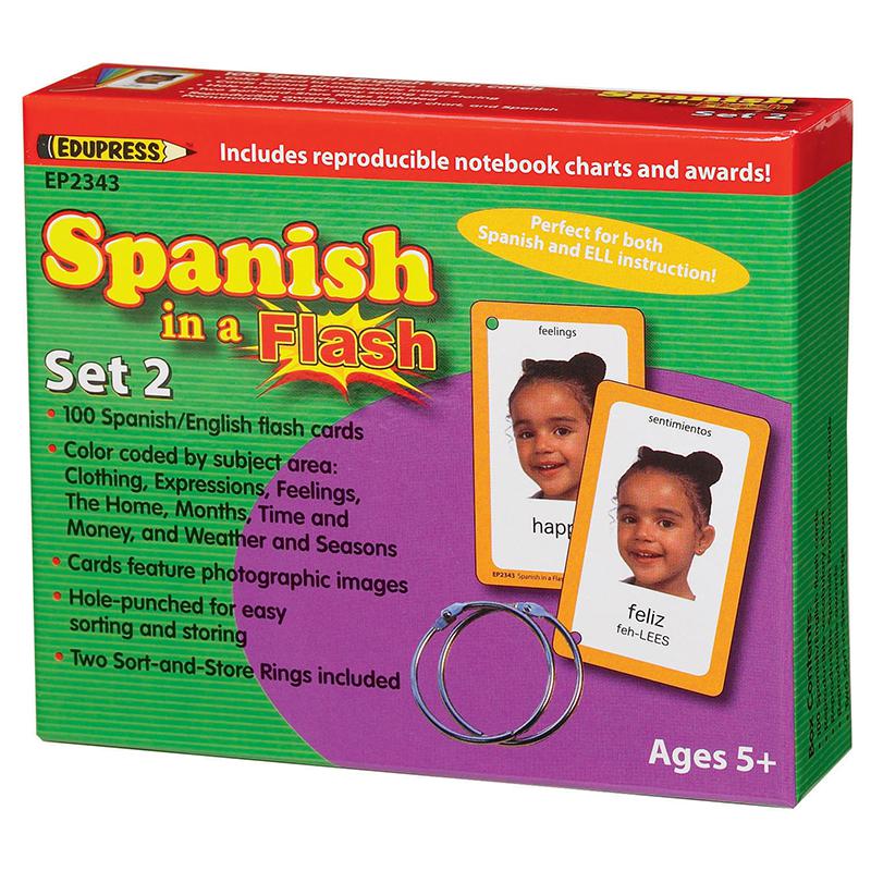 SPANISH IN A FLASH SET 2. Picture 1