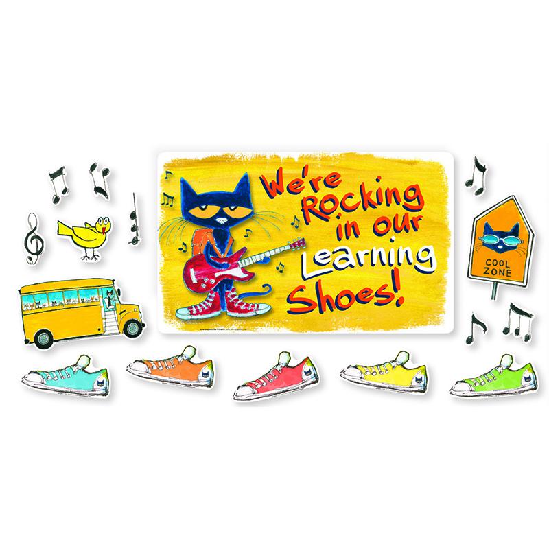 WERE ROCKING IN OUR LEARNING SHOES BBS FEATURING PETE THE CAT. Picture 1