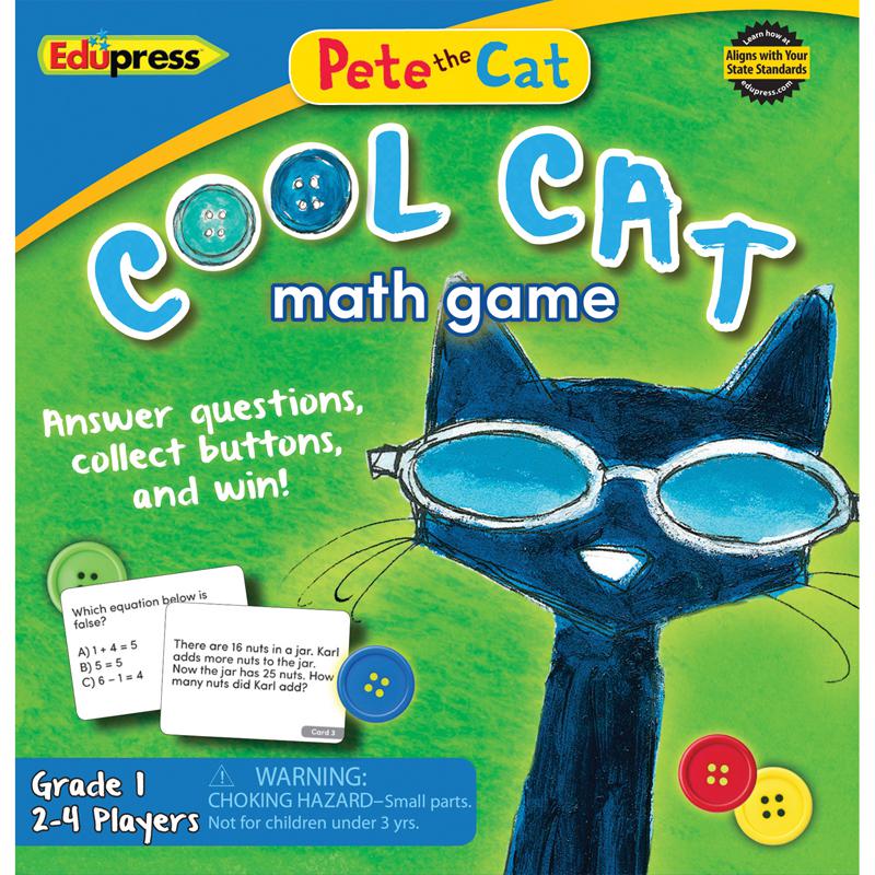 Pete The Cat Cool Cat Math Game G-1. Picture 1