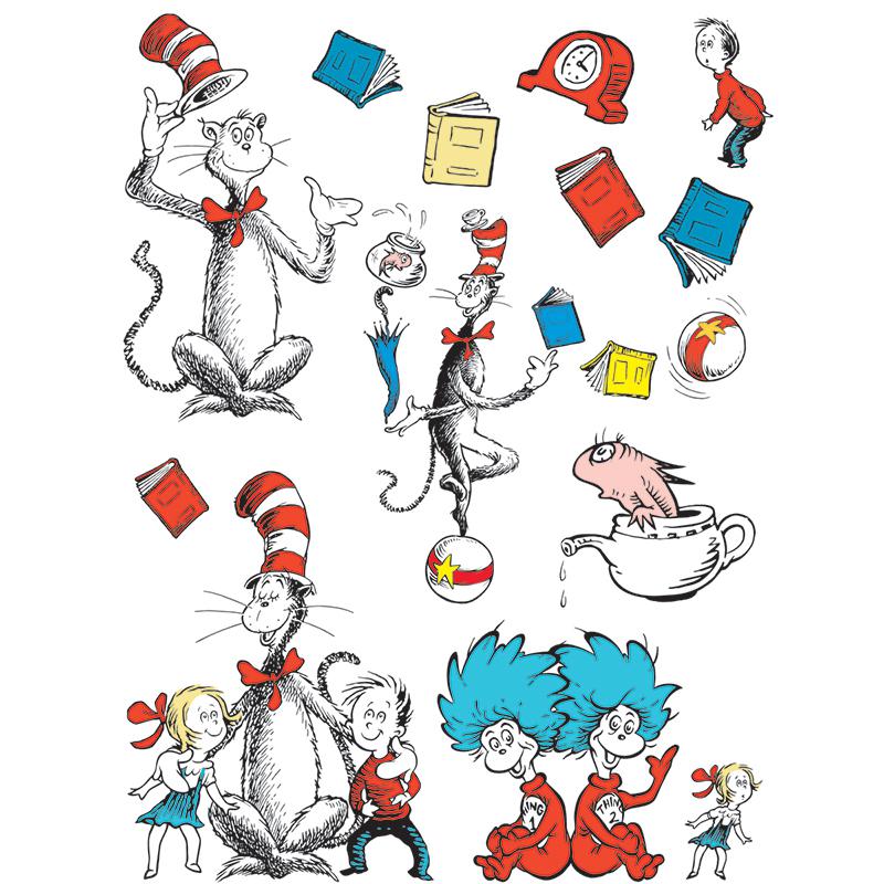 BB SET CAT IN THE HAT LARGE CHARACTERS. Picture 1