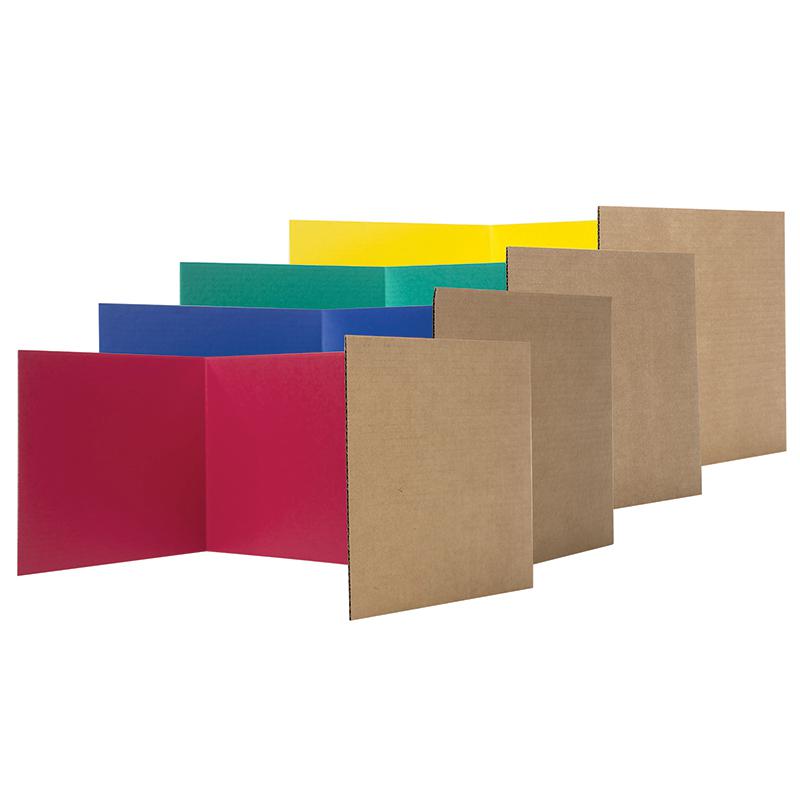 PRIVACY SHIELD ASSORTED COLORS 24CT 18H X 48W. Picture 1
