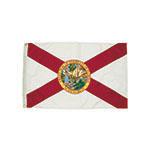 3X5 NYLON FLORIDA FLAG HEADING & GROMMETS. Picture 2