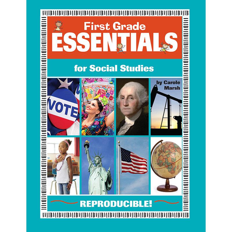 First Grade Essentials for Social Studies Reproducible Book. Picture 1