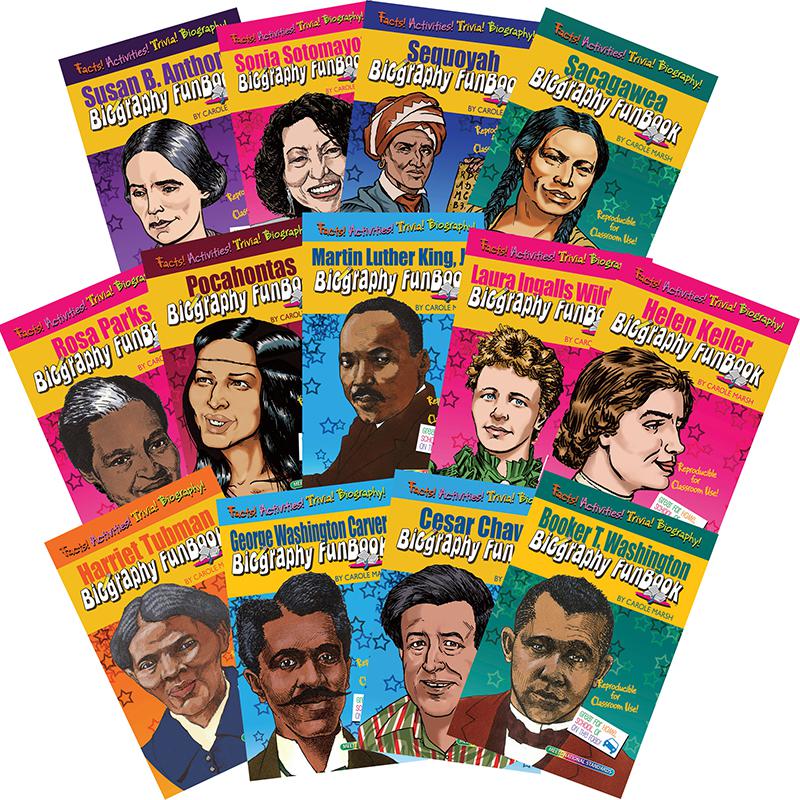 Biography Funbooks Women &, Minorities Who Shaped Our Nation. Picture 1
