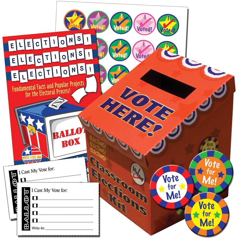 CLASSROOM ELECTIONS KIT. Picture 1