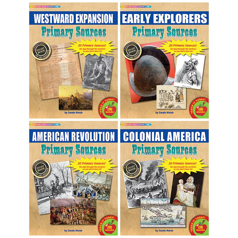 Early American History Primary Sources Set, 4 Packs. Picture 1
