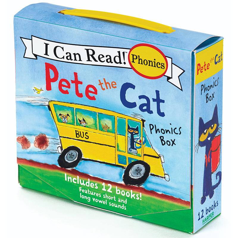 PETE THE CAT 12 BOOK PHONICS SET. Picture 1