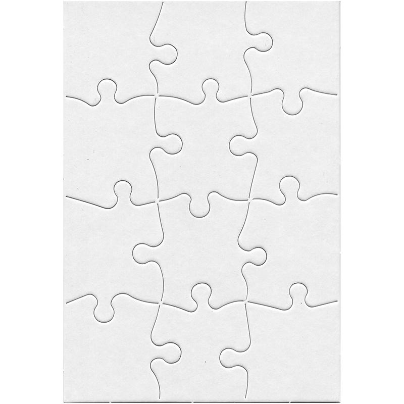 COMPOZ A PUZZLE 5.5X8IN RECT 12PC. Picture 1