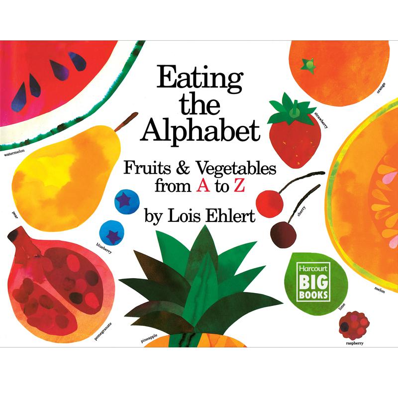 EATING THE ALPHABET BIG BOOK. Picture 1