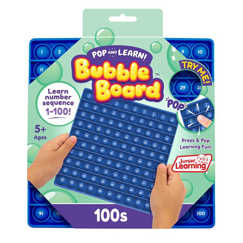 100s Pop and Learn Bubble Board. Picture 1