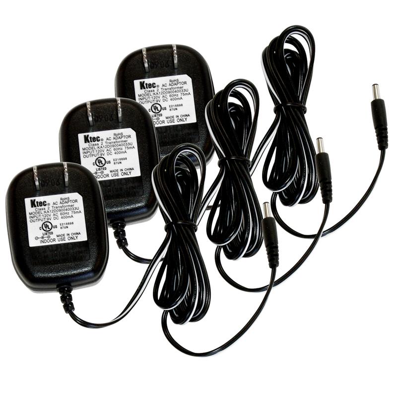 Power Adapter for MegaTimer, Pack of 3. The main picture.