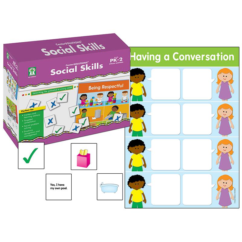 SOCIAL SKILLS CENTERSOLUTIONS PK-2. Picture 1