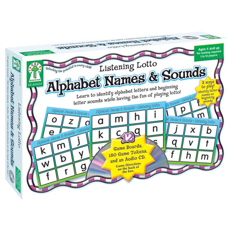 Carson-Dellosa Grades PreK-1 Alphabet Names/Sounds Game - Educational - 1 to 12 Players. Picture 1