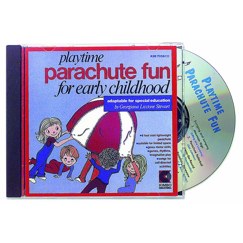 PLAYTIME PARACHUTE FUN CD AGES 3-8. Picture 1
