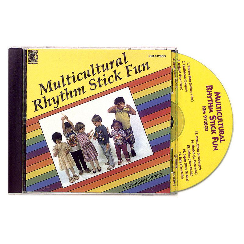 MULTICULTURAL RHYTHM STICK FUN CD AGES 3-7. Picture 1