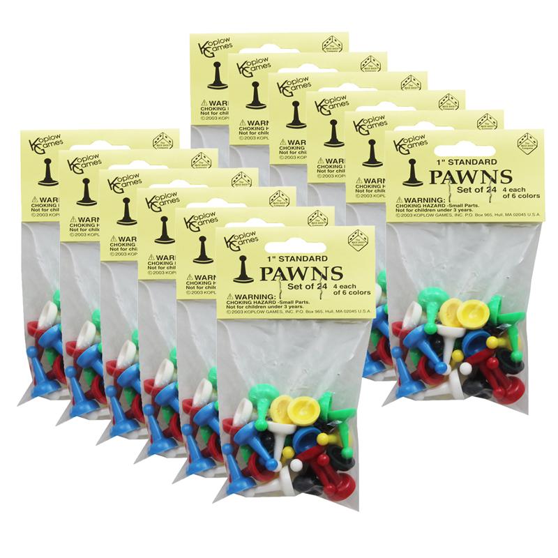 Pawns, 24 Per Pack, 12 Packs. Picture 1