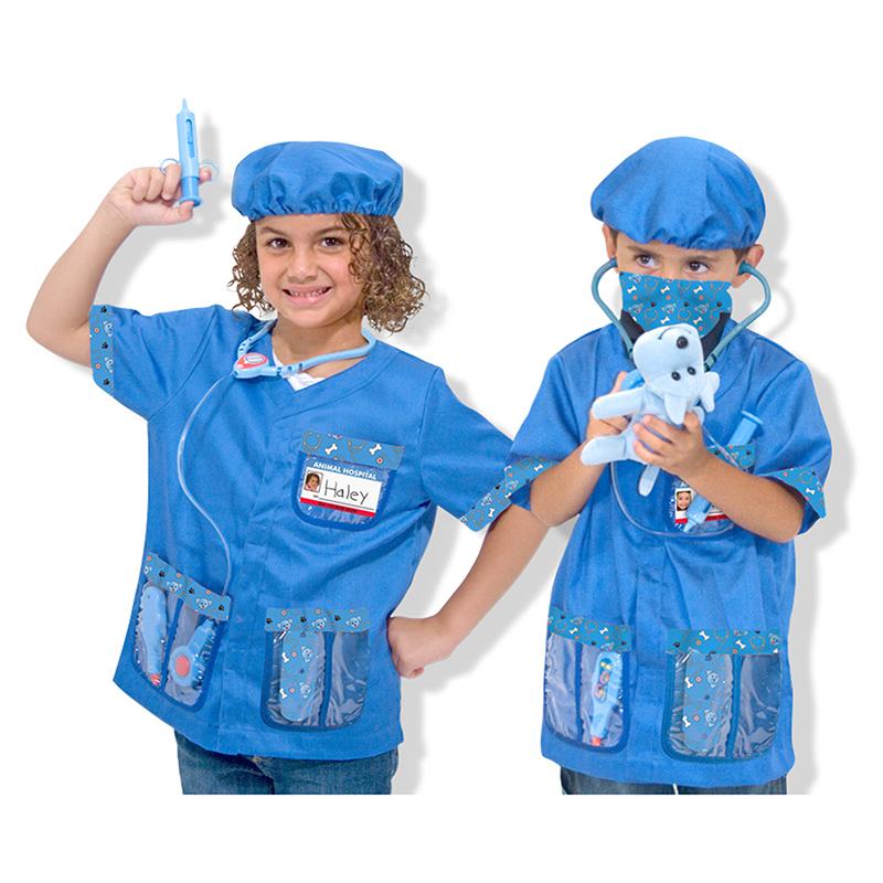 VETERINARIAN ROLE PLAY COSTUME SET. Picture 1