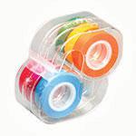 REMOVABLE HIGHLIGHTER TAPE 1 ROLL EACH OF SIX FLUORESCENT COLORS. Picture 2