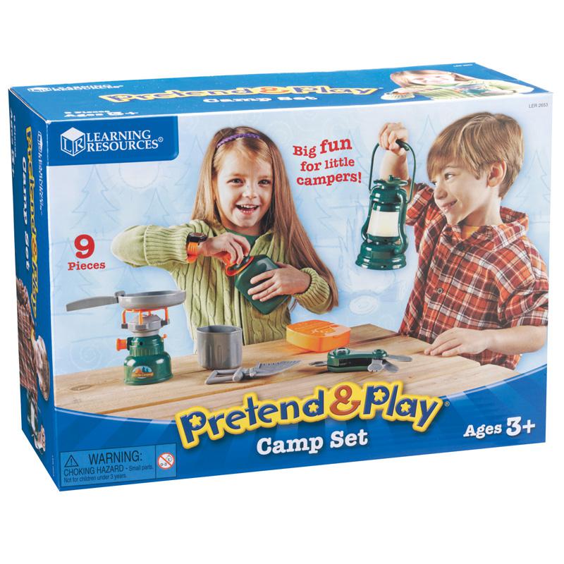 Pretend And Play Camp Set. Picture 1