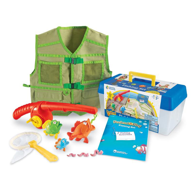 PRETEND & PLAY FISHING SET. Picture 1