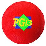 PLAYGROUND BALL RED 13 IN 2 PLY. Picture 2