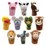 PLUSHPUPS HAND PUPPETS SET OF 10. Picture 2