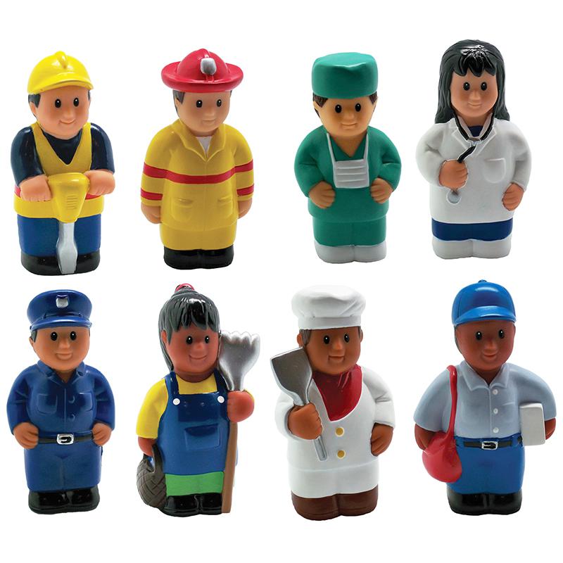 Multicultural Community Helper Fig, Set Of 8. The main picture.