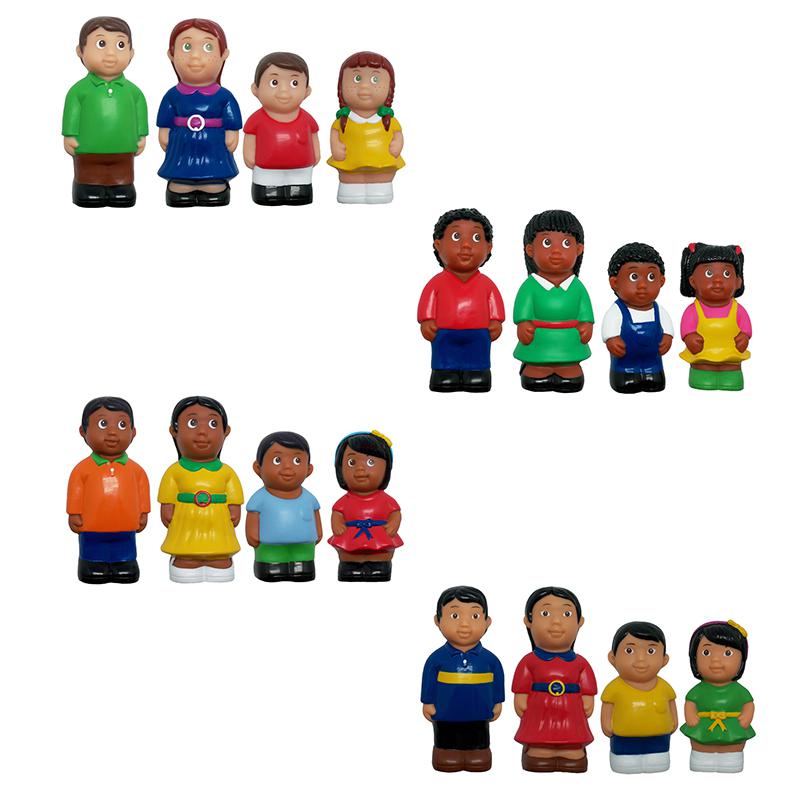 Multicultural Family 4 St Complete, Figures. Picture 1