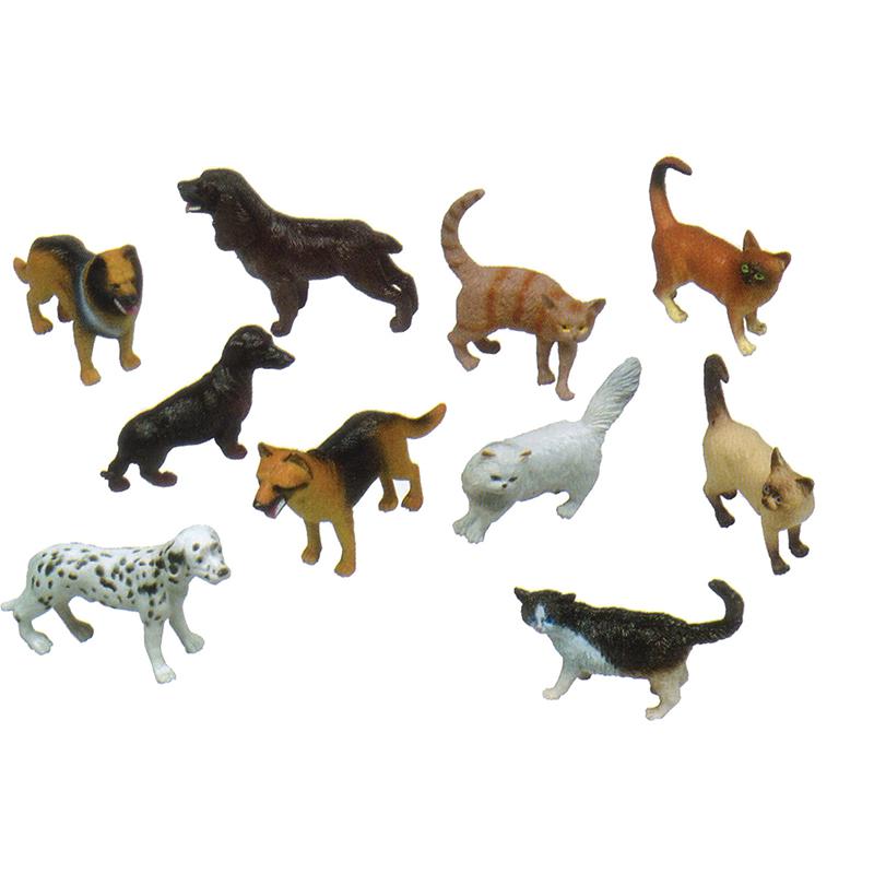 5IN PETS ANIMAL PLAYSET SET OF 10. The main picture.