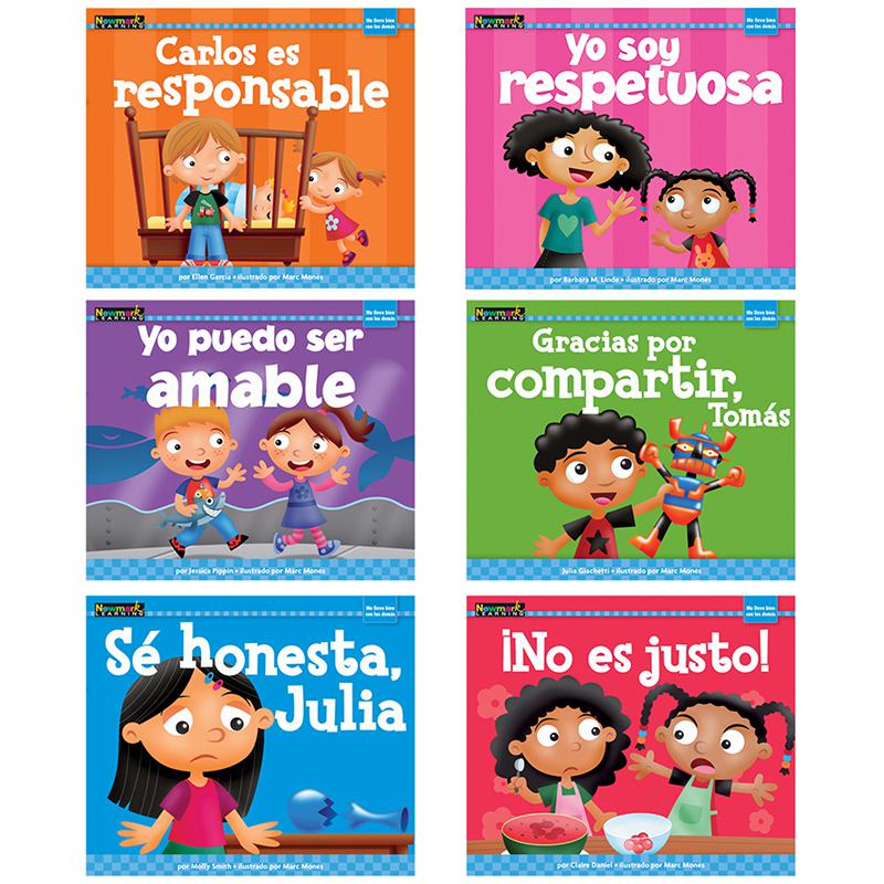 MySELF Readers: I Get Along with Others, Small Book, Spanish, Set of 6. The main picture.