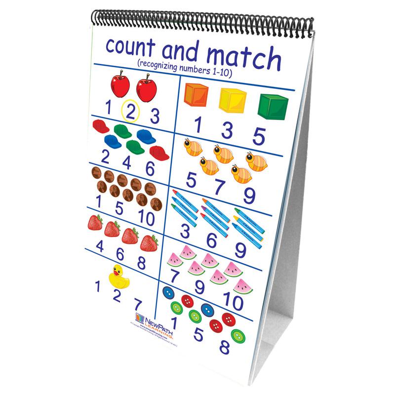 Number Sense 10 Double Sided, Curriculum Mastery Flip Charts. Picture 1