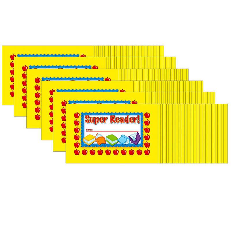 Super Reader! Punch Cards, 36 Per Pack, 6 Packs. Picture 1