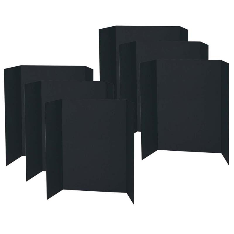Presentation Board, Black, Single Wall, 48" x 36", Pack of 6. Picture 1