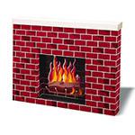 Corrugated Fireplace 38X7X30. Picture 2