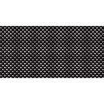 FADELESS 48X50 CLASSIC DOTS BLACK AND WHITE DESIGN ROLL. Picture 2
