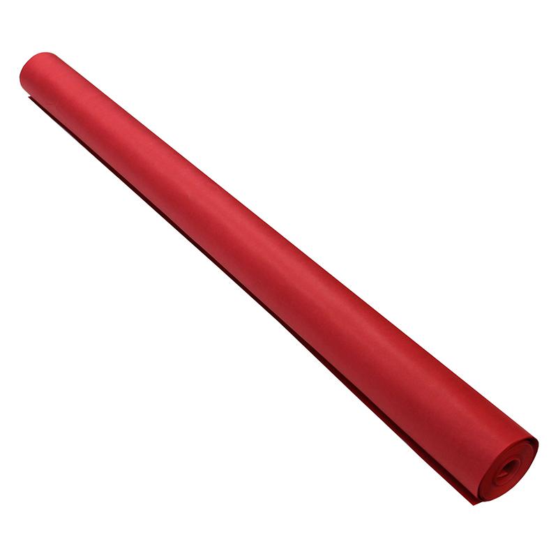RAINBOW KRAFT ROLL 100 FT FLAME RED. Picture 1