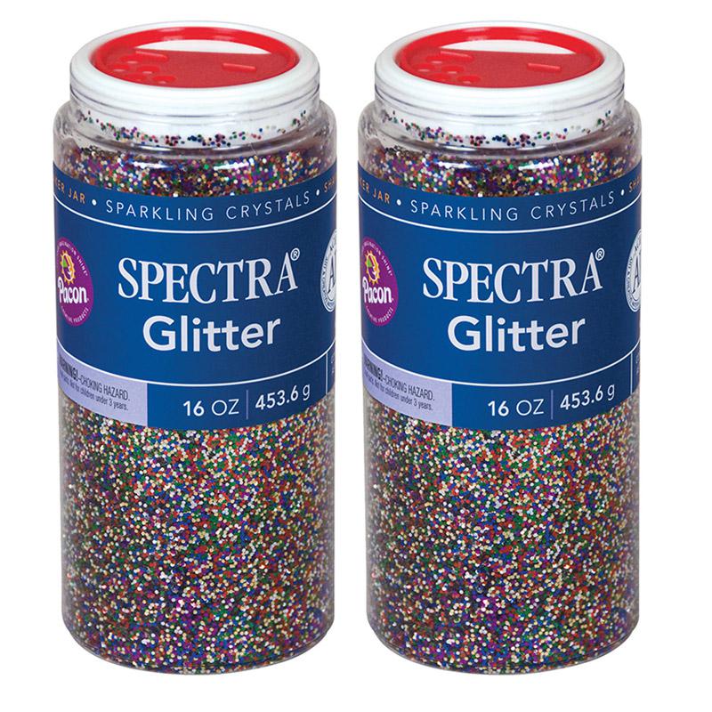 Glitter, Multicolor, 1 lb. Per Jar, 2 Jars. Picture 1