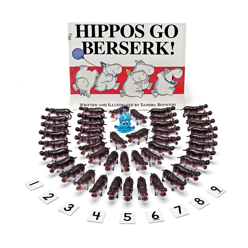 HIPPOS GO BERSERK 3D STORYBOOK. Picture 1