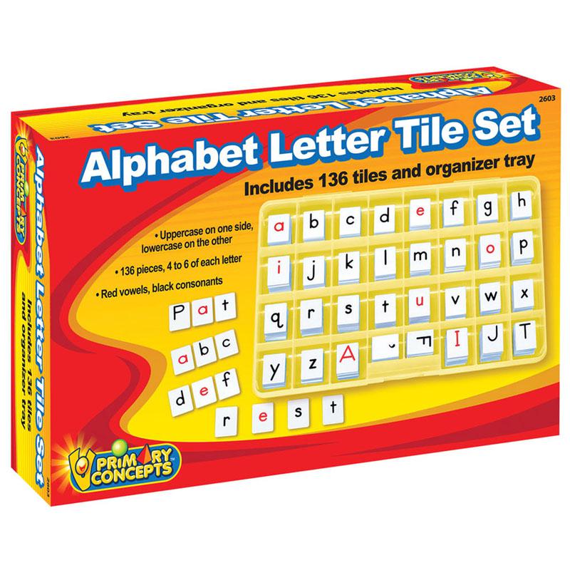 Alphabet Letter Tile Set. Picture 1