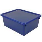 STOWAWAY BLUE LETTER BOX WITH LID 13 X 10-1/2 X 5. Picture 2