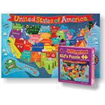 UNITED STATES JIGSAW PUZZLE FOR KID. Picture 2