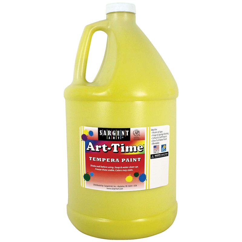 YELLOW ART-TIME GALLON. Picture 1