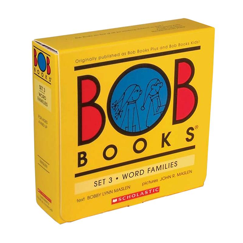 BOB BOOKS WORD FAMILY SET 3. The main picture.
