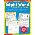 100 WRITE AND LEARN SIGHT WORD PRACTICE PAGES. Picture 2