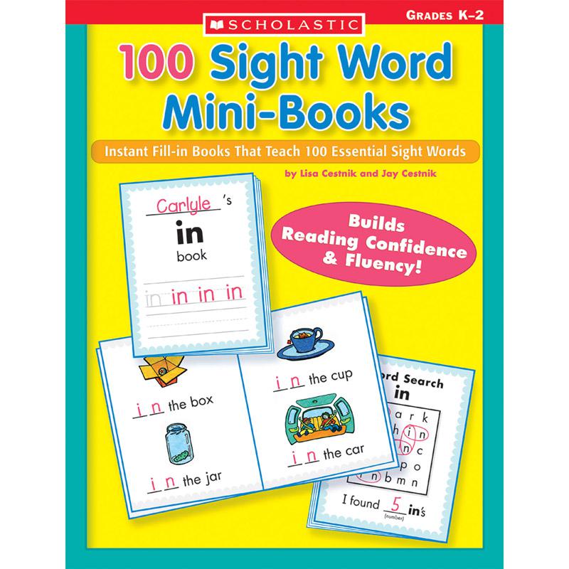 100 SIGHT WORD MINI-BOOKS. Picture 1