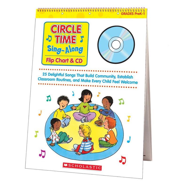 CIRCLE TIME SING ALONG FLIP CHART & CD. The main picture.