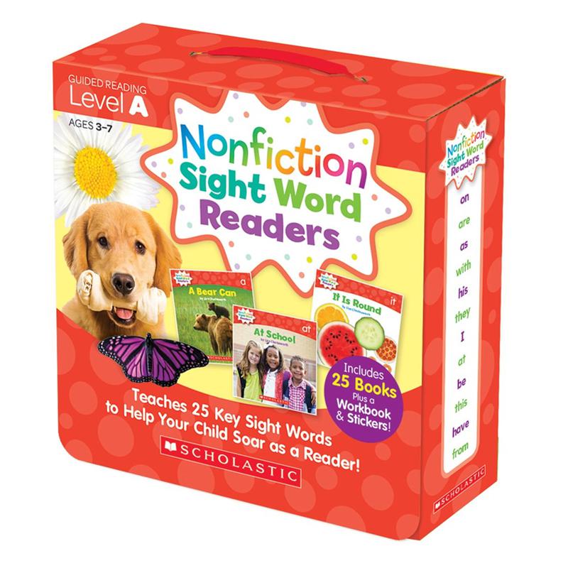 NONFICTION SIGHT WORD READERS LVL A PARENT PACK. Picture 1